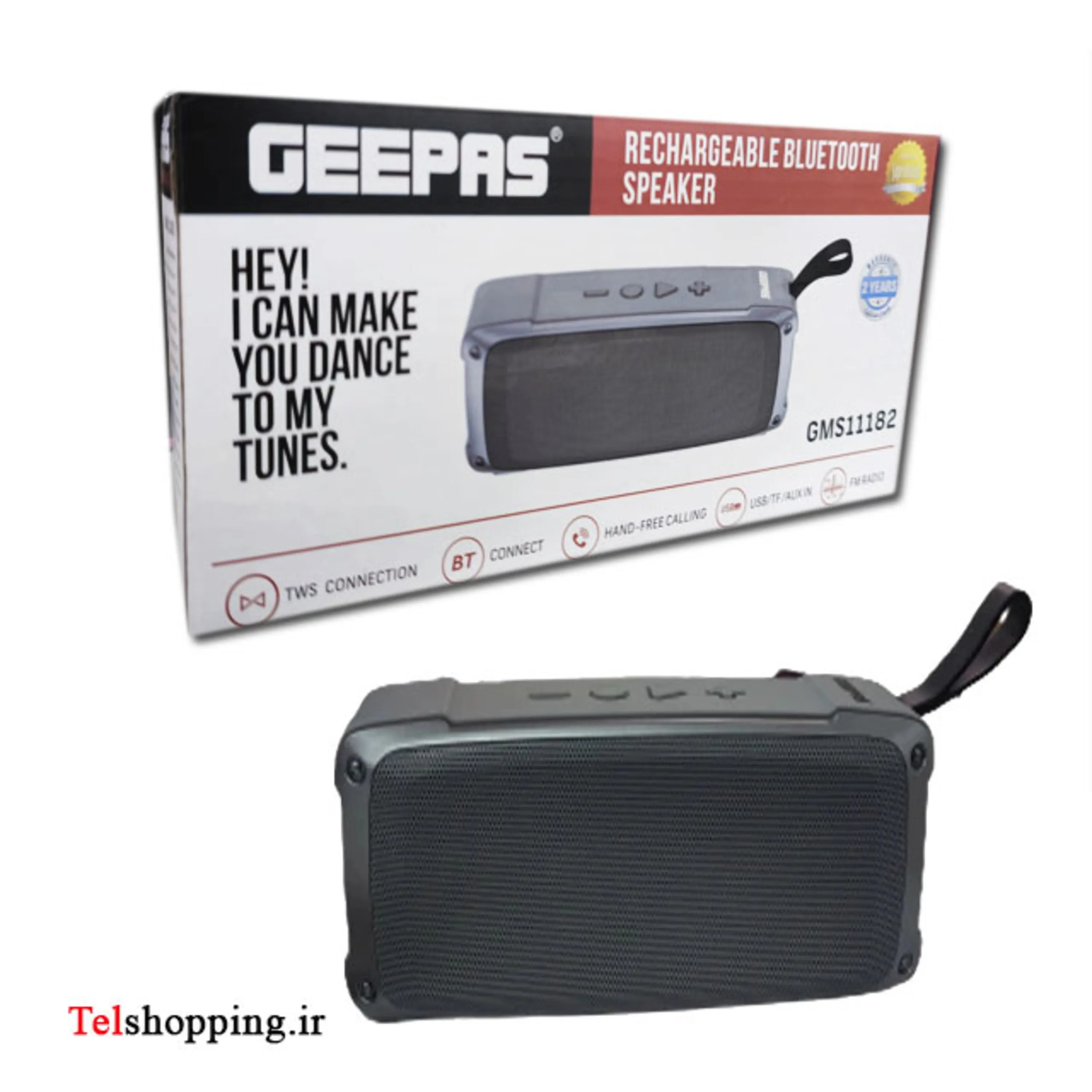 اسپیکر بلوتوثی جی پاس مدل GMS11182